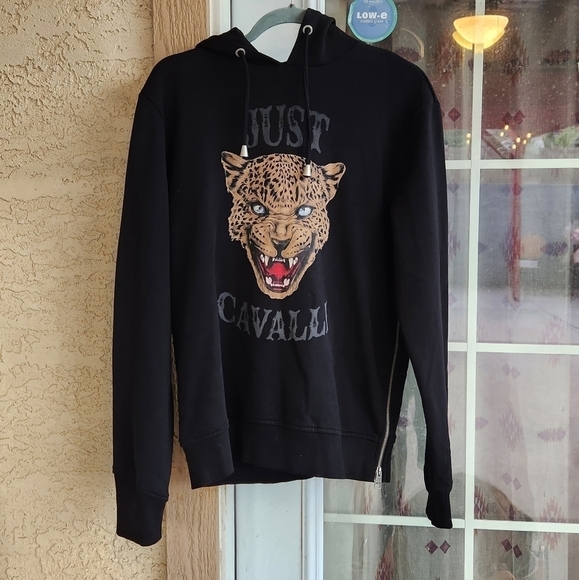 CAVALLI CLASS Hooded sweatshirt - Picture 8 of 9
